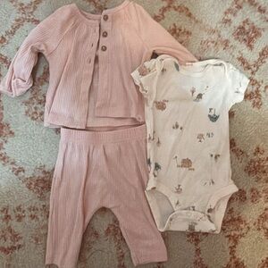 Carter’s Pink 3 Piece Set